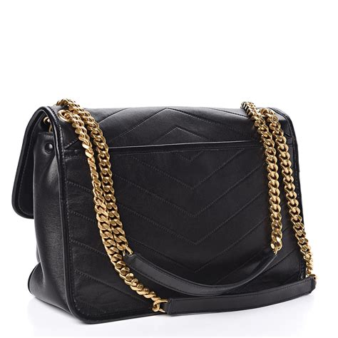 ysl niki chain chevron|ysl lambskin handbags.